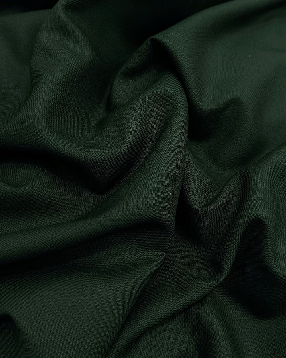 Plain Rayon-cotton Dark Green Colour 44 Inches Width