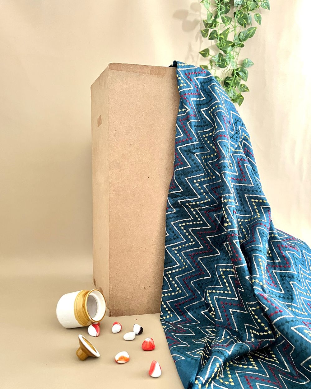 Mulberry Work Kerosene Colour 44 Inches Width