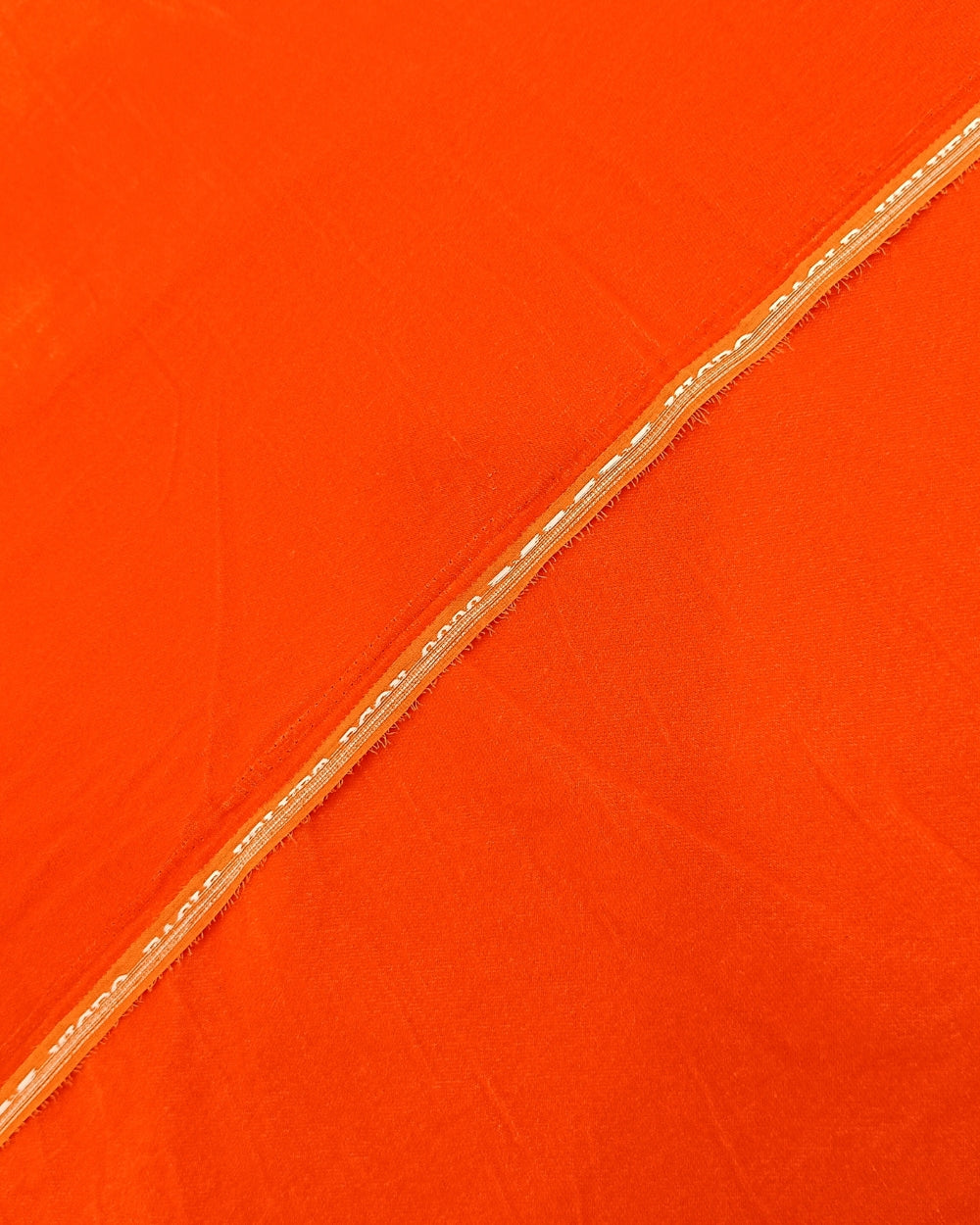 Plain Premium Velvet Orange Colour 42 Inches Width