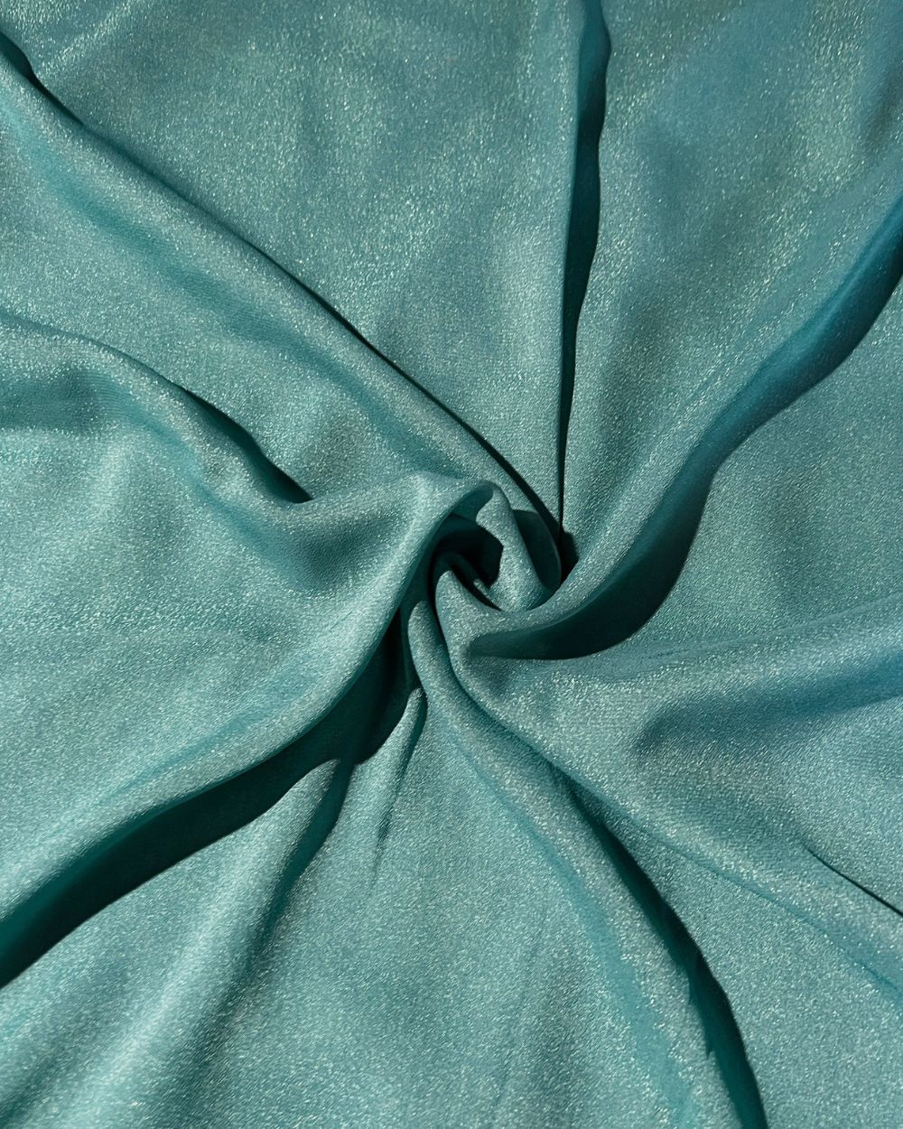 Plain Star Georgette Teal Green Colour 44 Inches Width