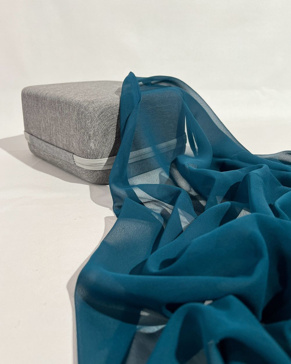 Plain Georgette Kerosene Colour 44 Inches Width