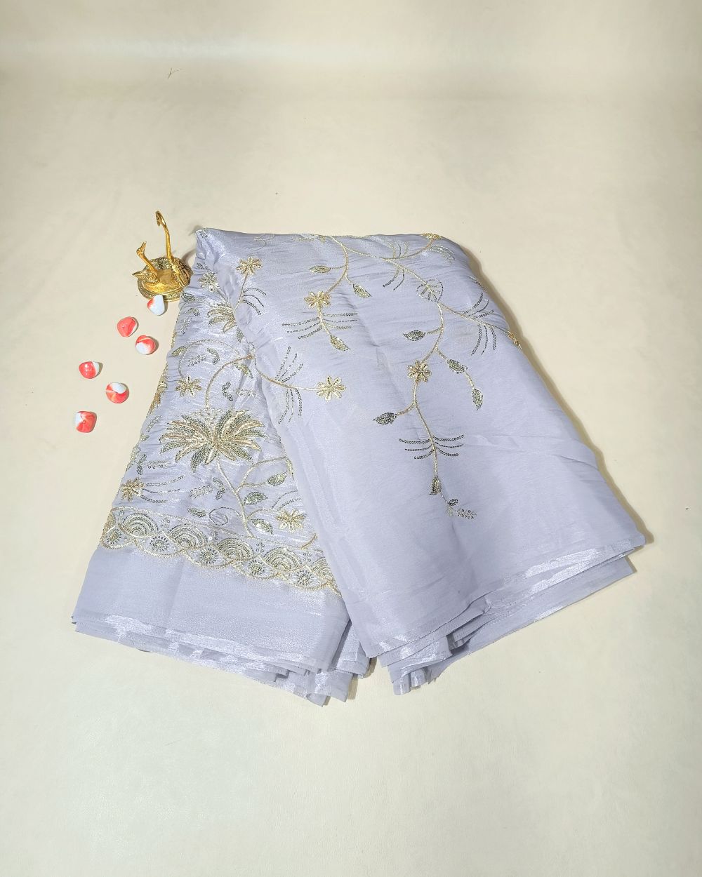 Jimmy Choo Work Light Grey Colour 42 Inches Width