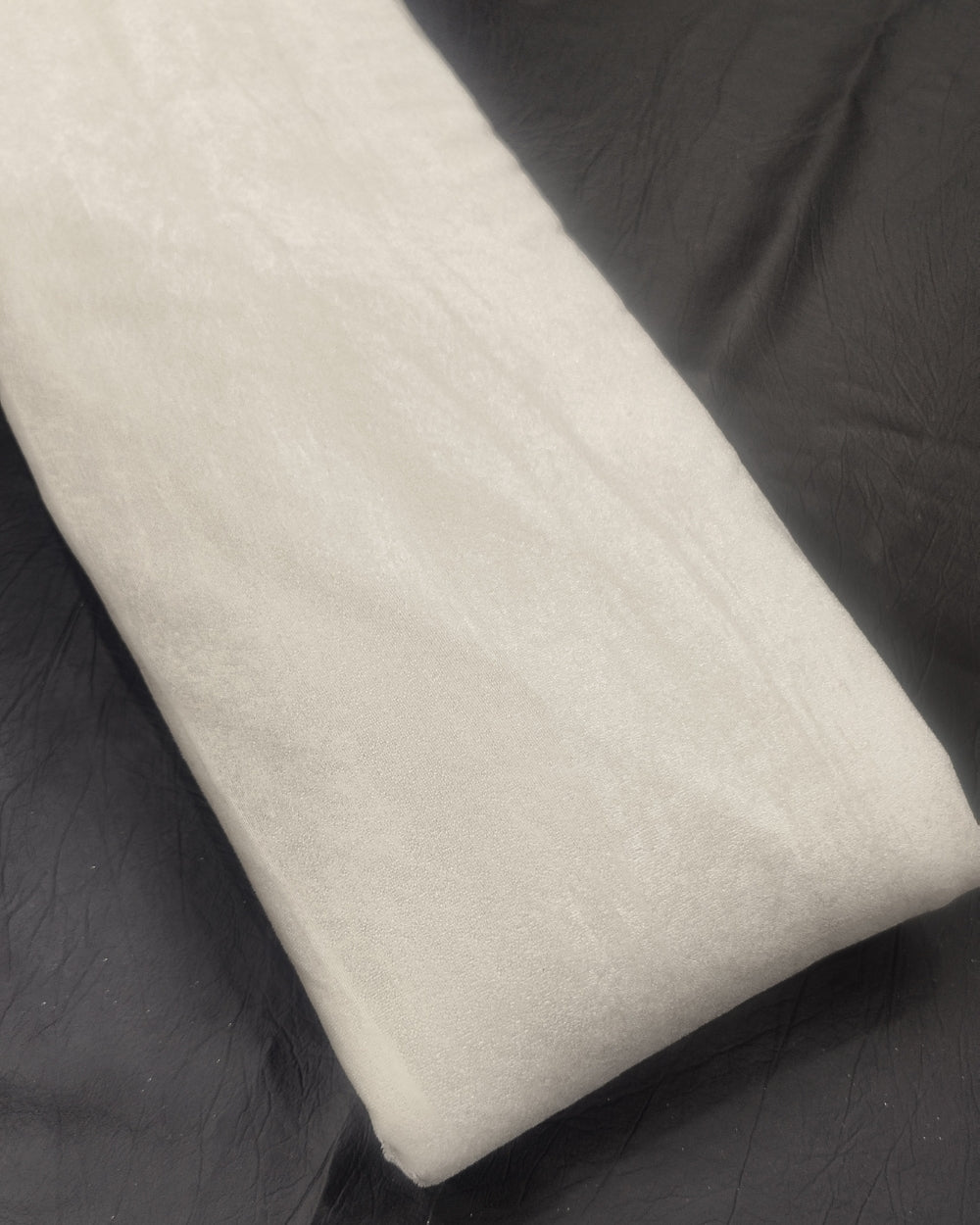 Plain Velvet Off White Colour 60 Inches Width