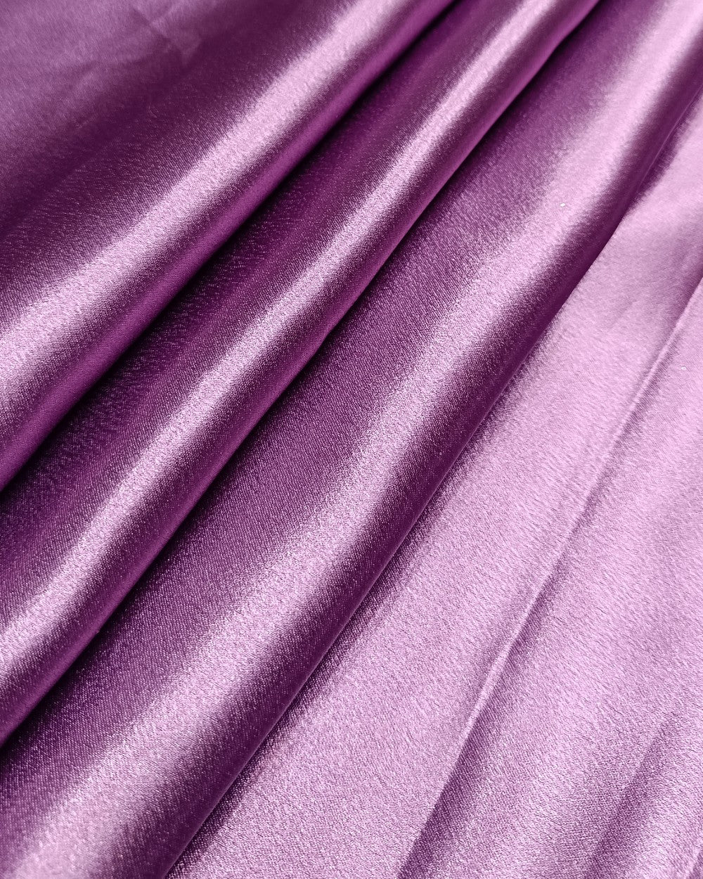 Plain German-Satin Chinese Violet Colour 44 Inches Width