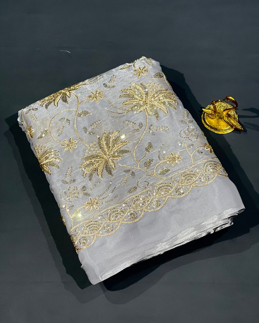 Jimmy Choo Work Light Grey Colour 42 Inches Width