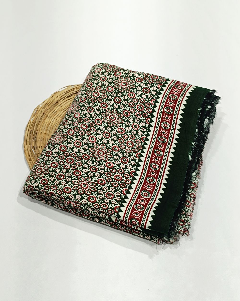 Printed Rayon Green Colour 42 Inches Width