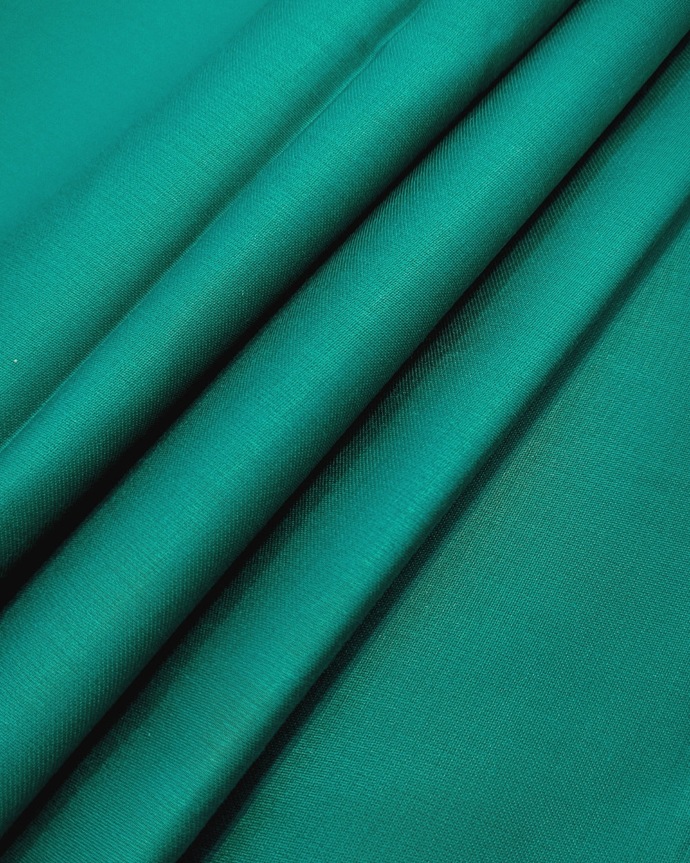 Plain Glaze-Cotton Turquoise Green Colour 42 Inches Width