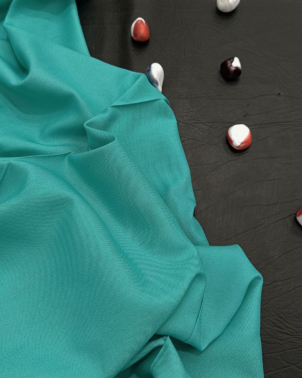 Plain Rayon-cotton Celeste Blue Colour 44 Inches Width