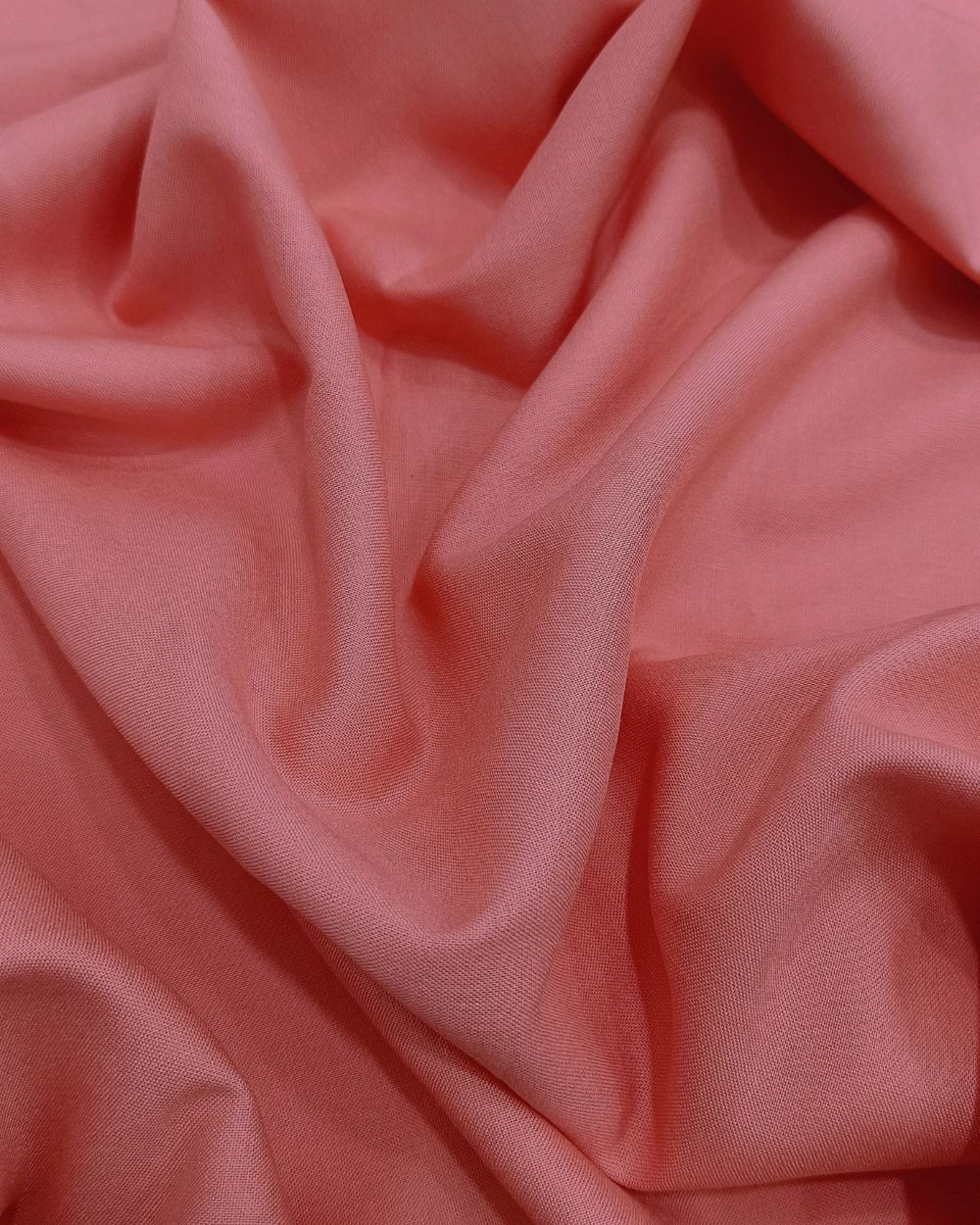 Plain Rayon-cotton Apricot Blush Colour 44 Inches Width