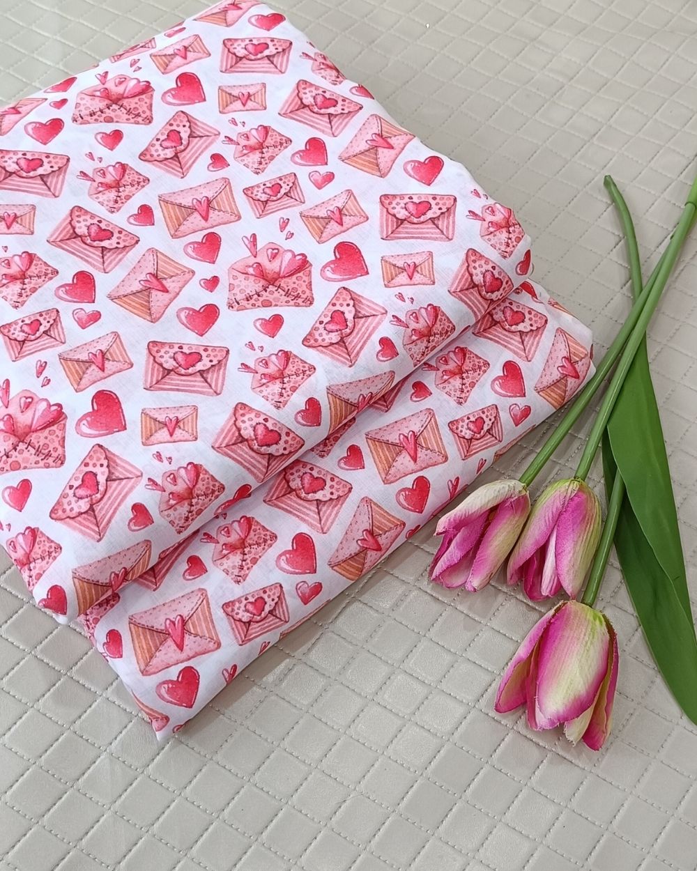 Soft Cotton with Kids Print (Baby/Nursery) White Colour 44 Inches Width