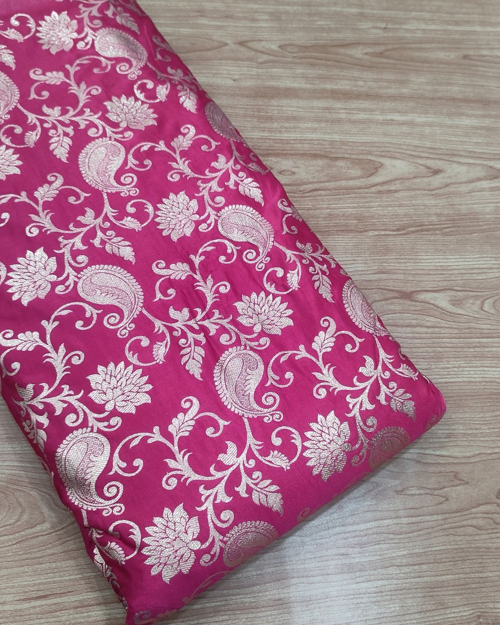 Banarasi Pink Colour 42 Inches Width