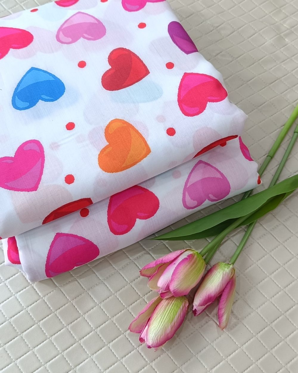 Soft Cotton with Kids Print (Baby/Nursery) Multicolor 44 Inches Width