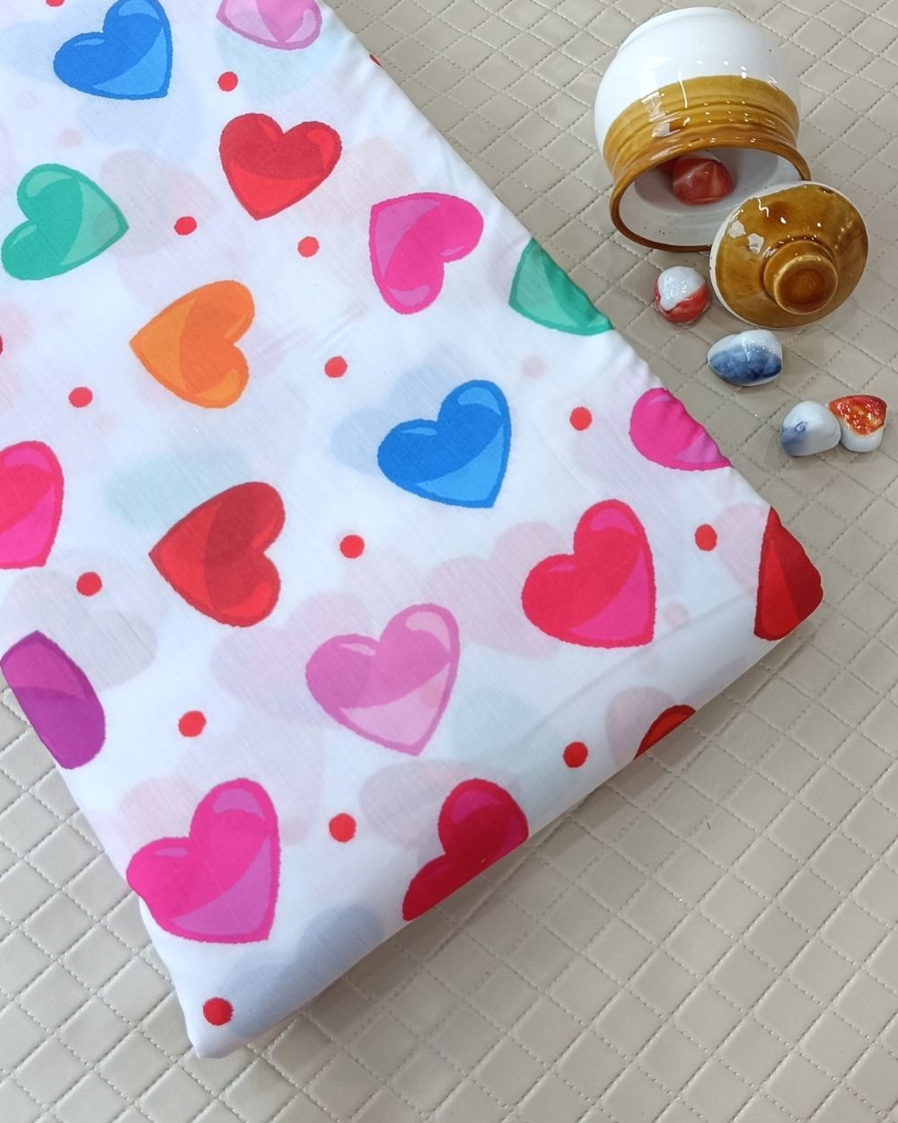 Soft Cotton with Kids Print (Baby/Nursery) Multicolor 44 Inches Width