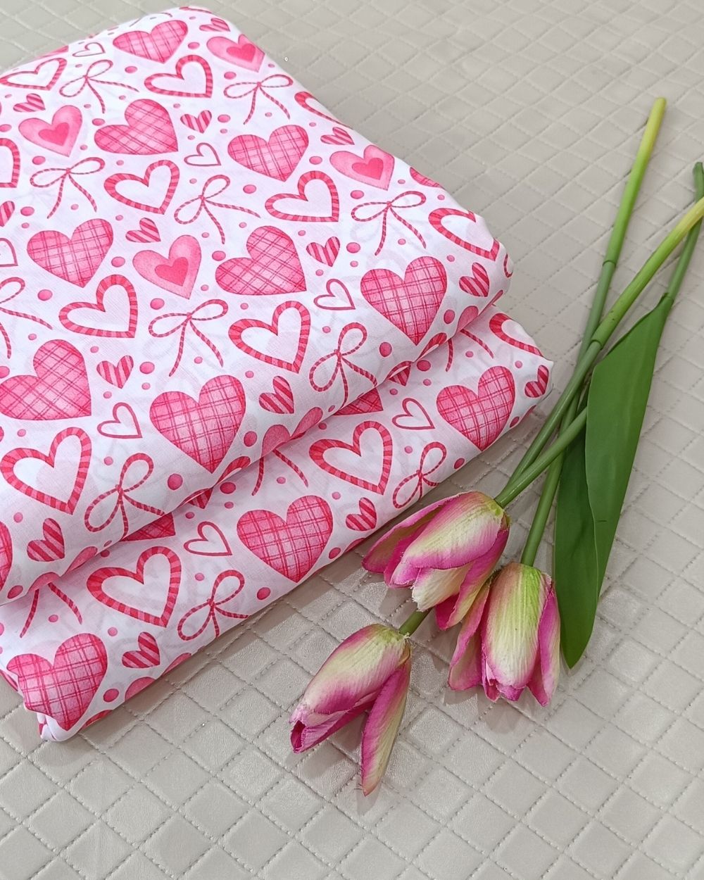 Soft Cotton with Kids Print (Baby/Nursery) White Colour 44 Inches Width