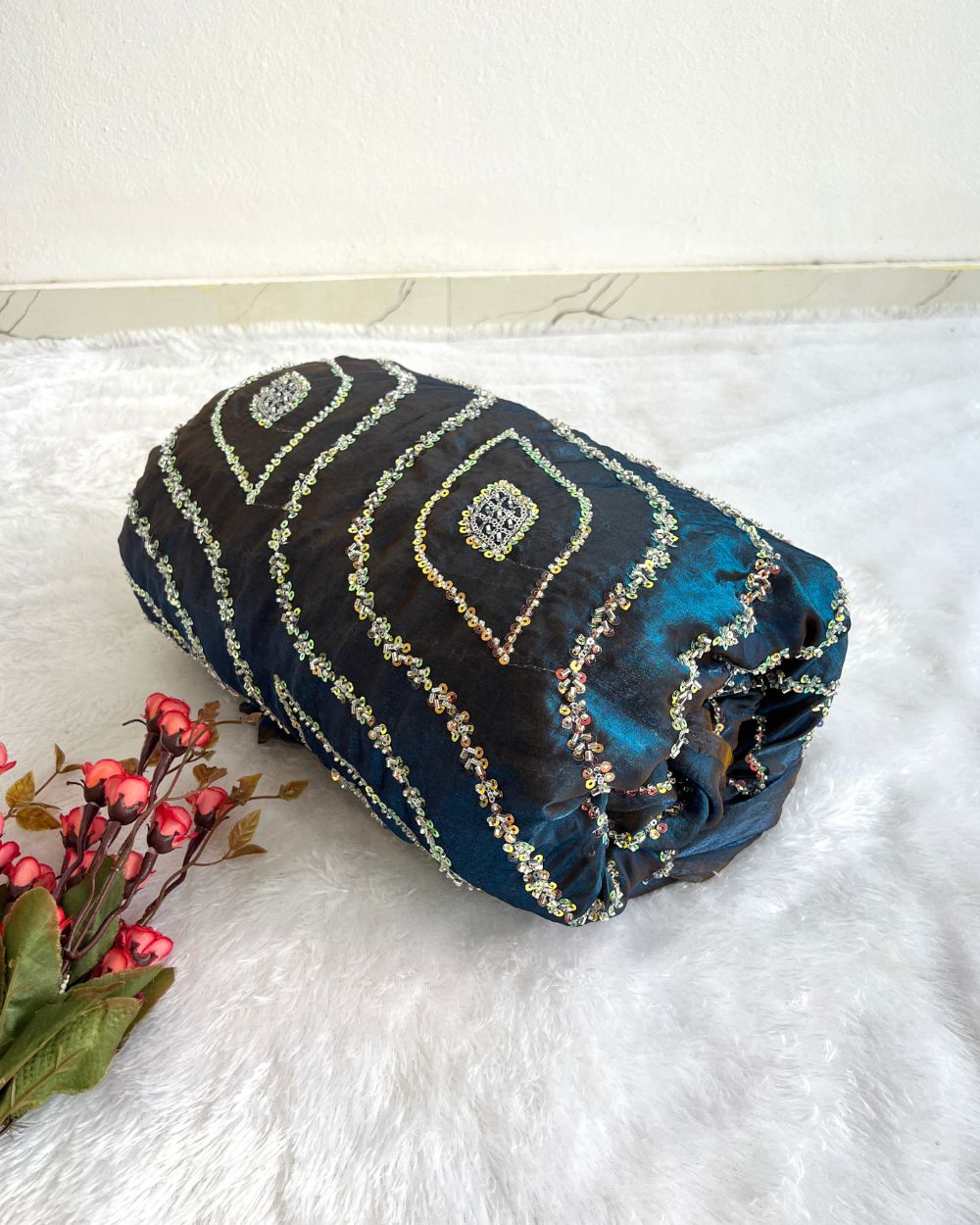 Space Silk Work Kerosene Colour 42 Inches Width