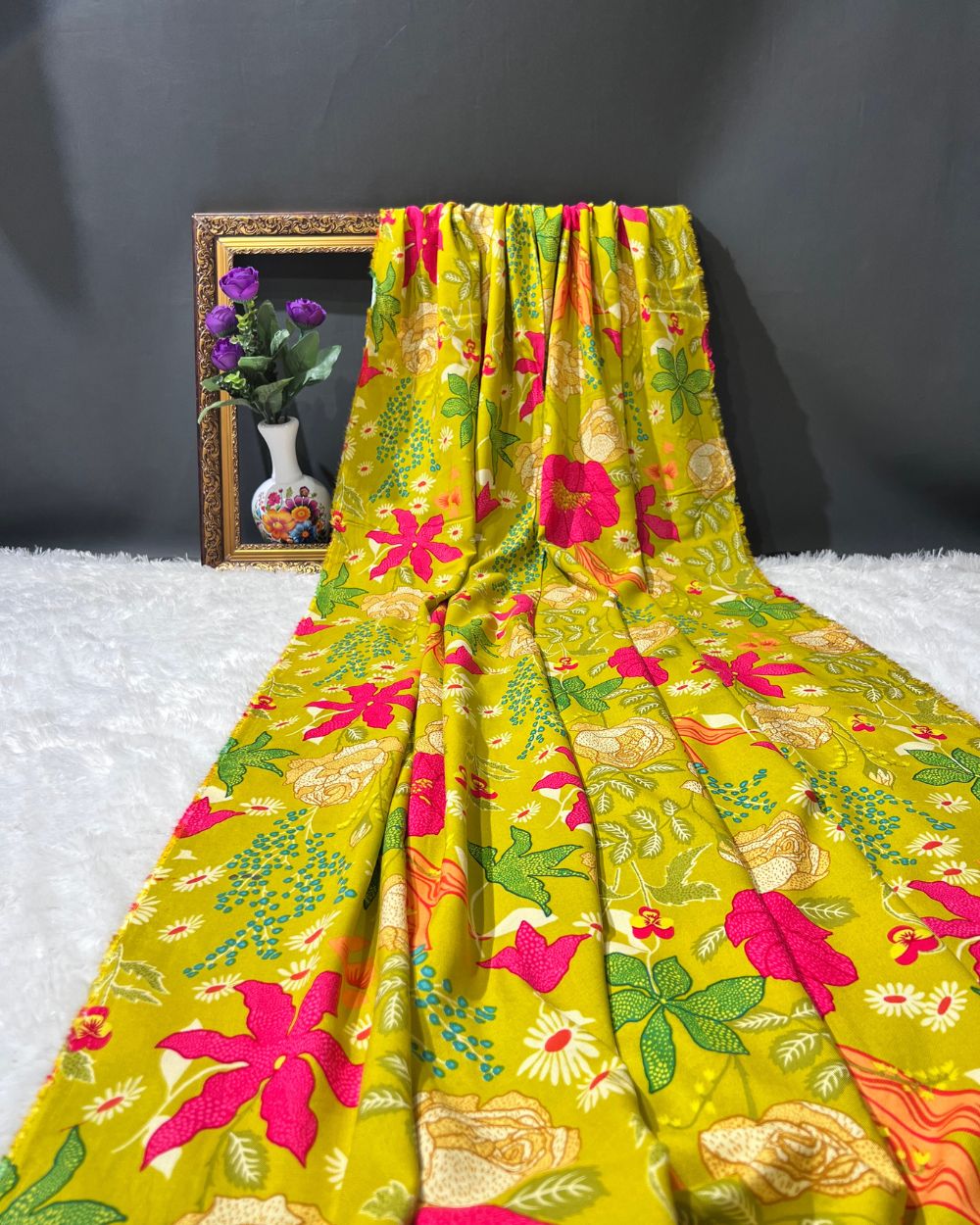 Printed Rayon Multicolour Colour 44 Inches Width