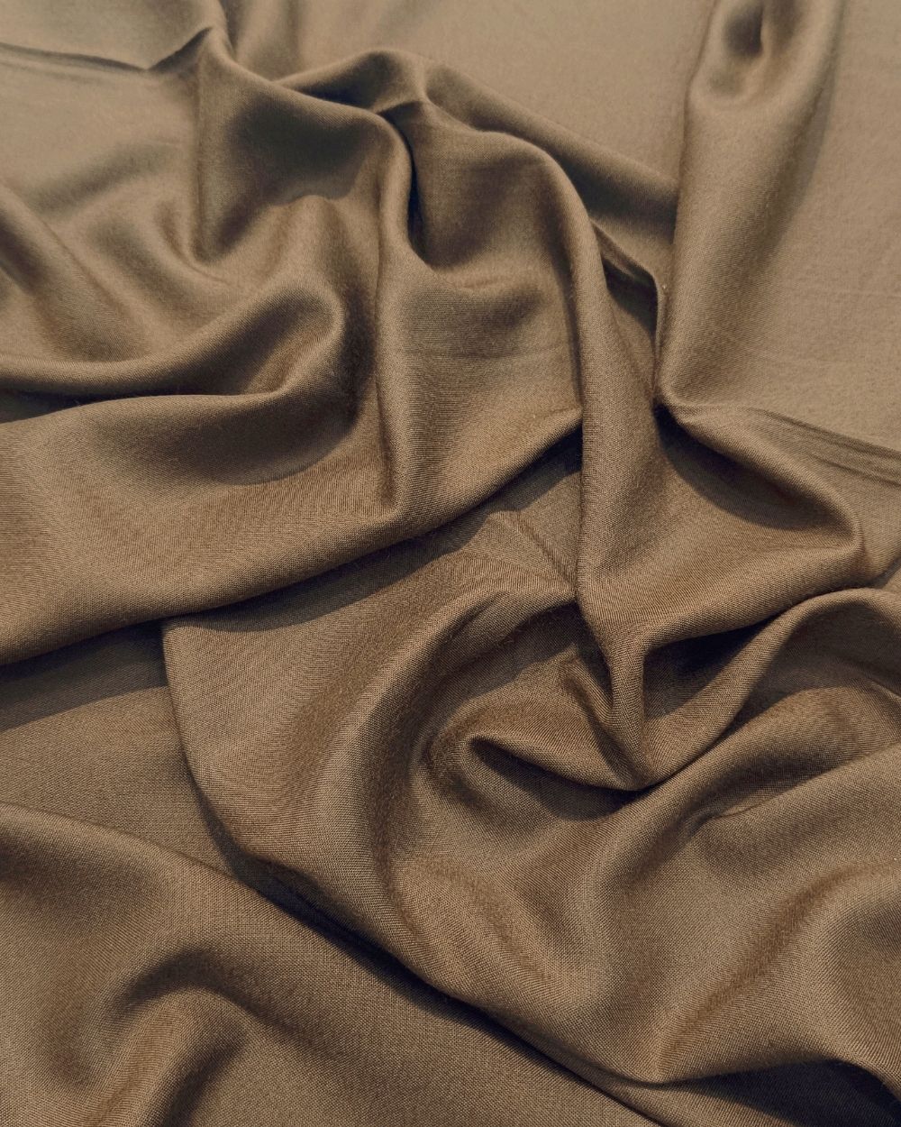 Plain Rayon-cotton French Beige Colour 44 Inches Width