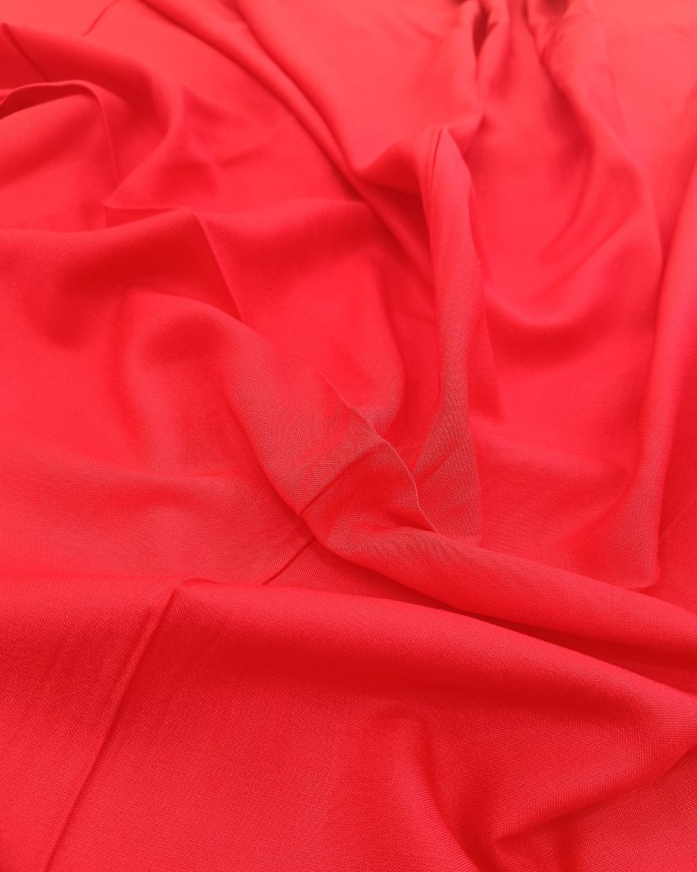 Plain Rayon-cotton Punch Pink Colour 44 Inches Width