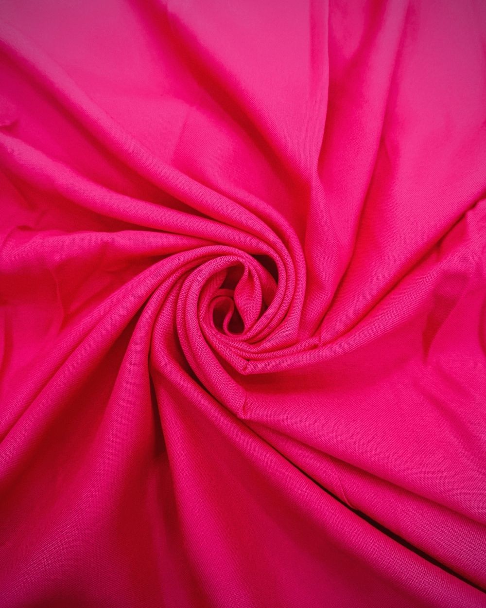 Plain Rayon-cotton Hot Pink Colour 44 Inches Width