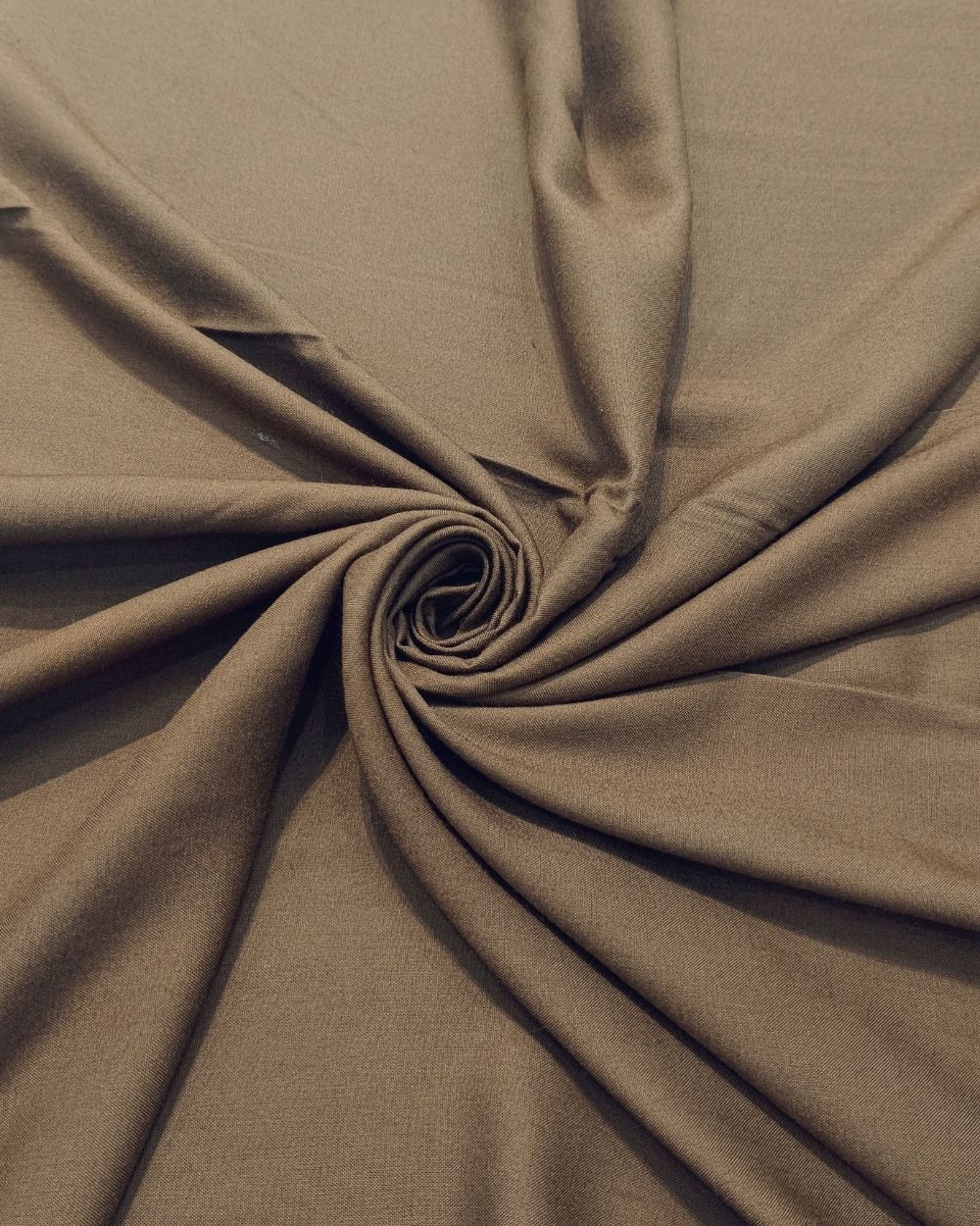 Plain Rayon-cotton French Beige Colour 44 Inches Width