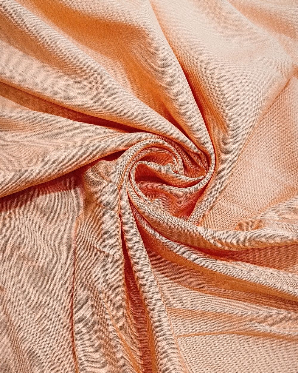 Plain Rayon-cotton Peach Fuzz Colour 44 Inches Width