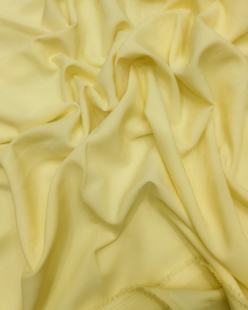 Plain Butter Crepe (American) Light Lemon Yellow Colour 42 Inches Width