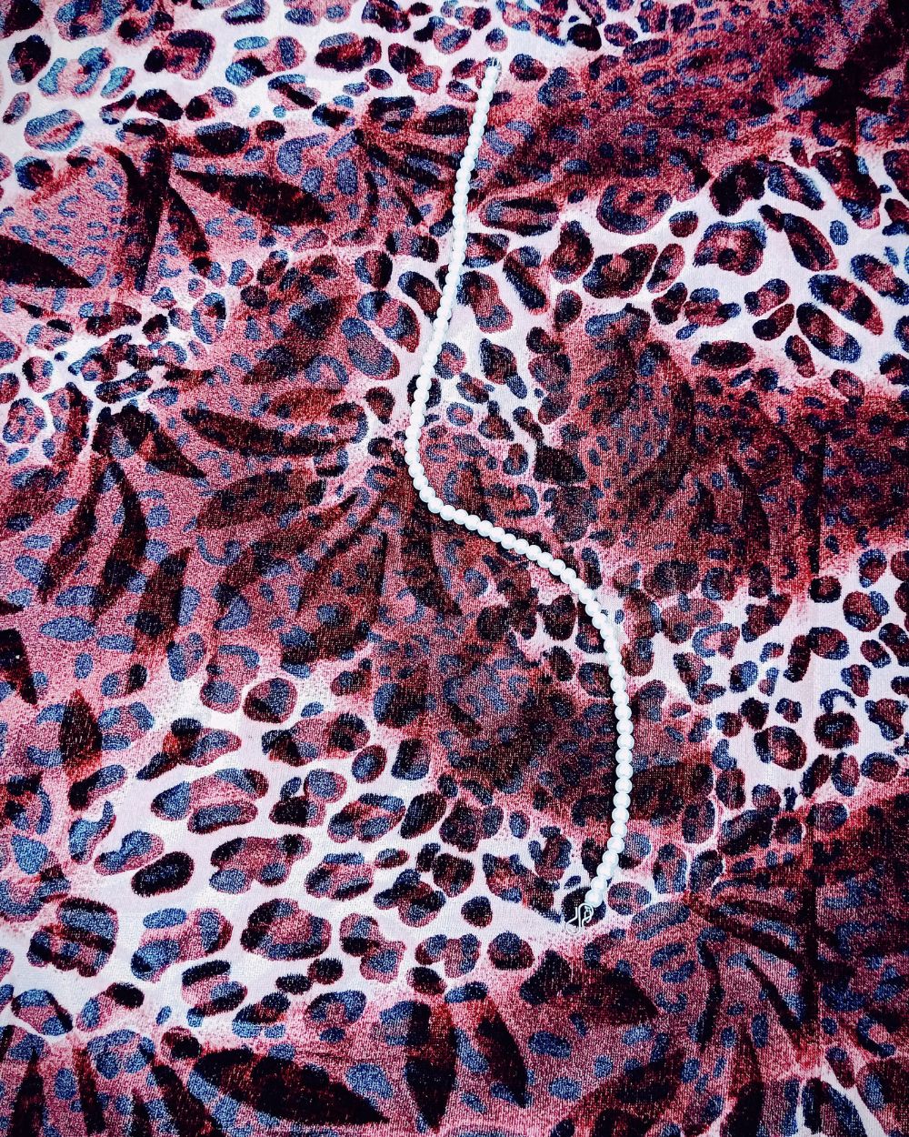 Velvet Print Wine Colour 60 Inches Width