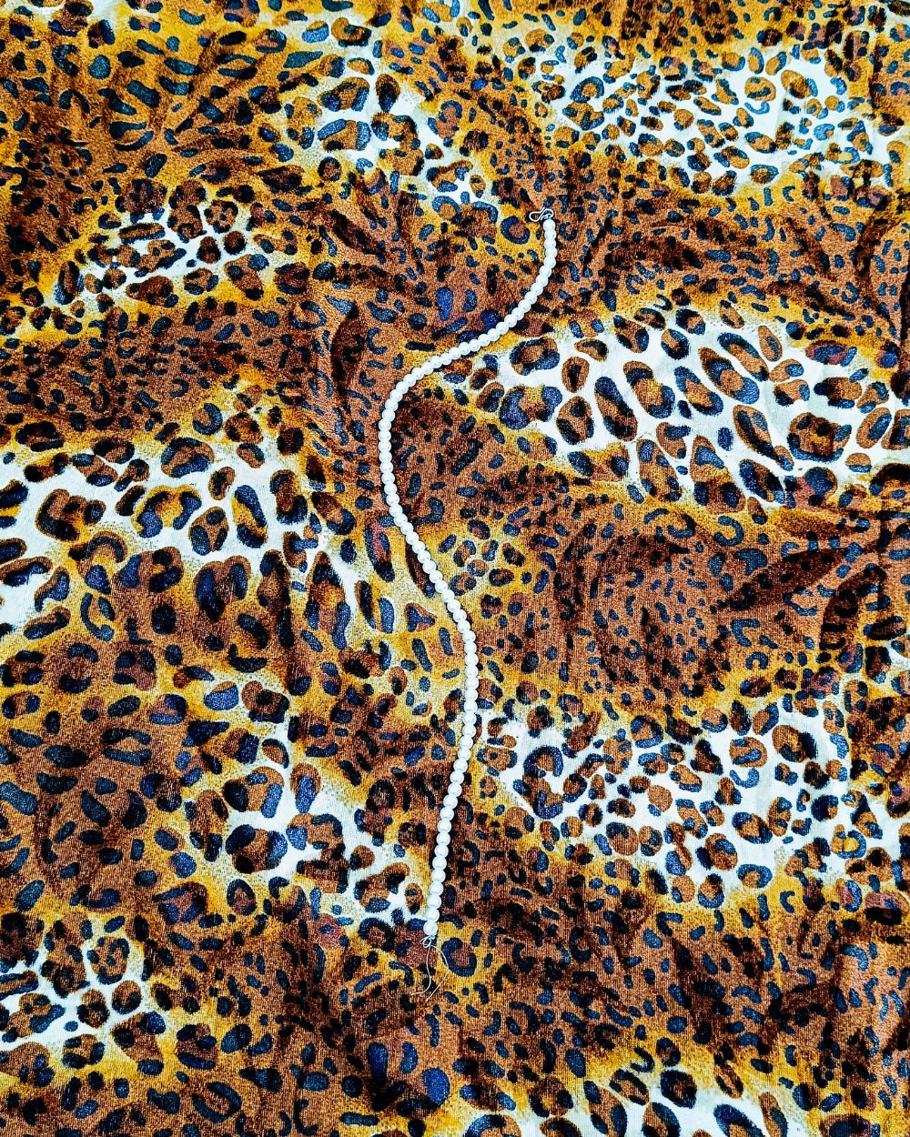 Velvet Print Brown Colour 60 Inches Width