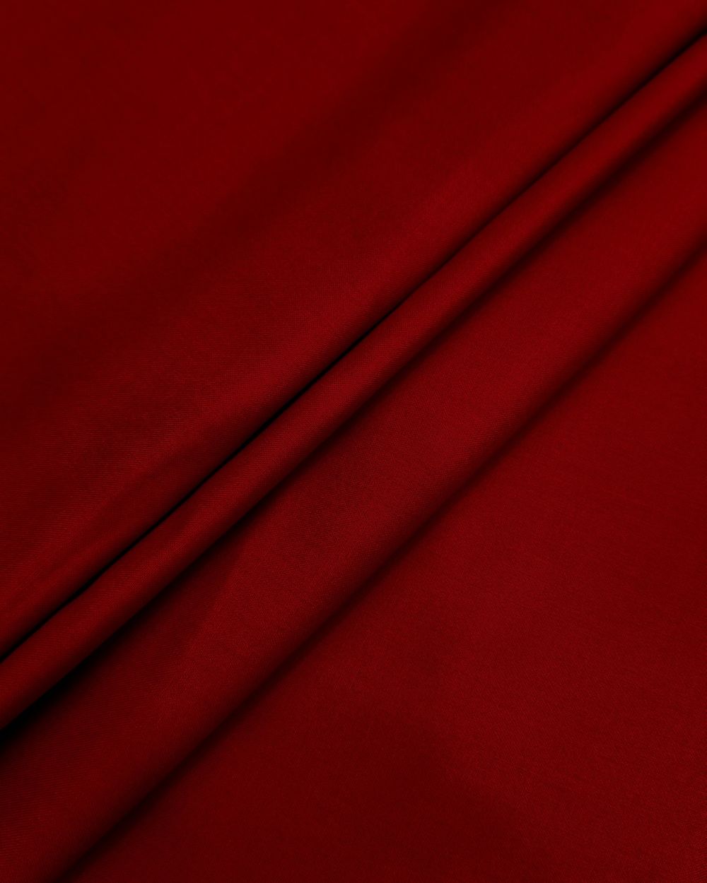 Plain Rayon-cotton Apple Red Colour 44 Inches Width