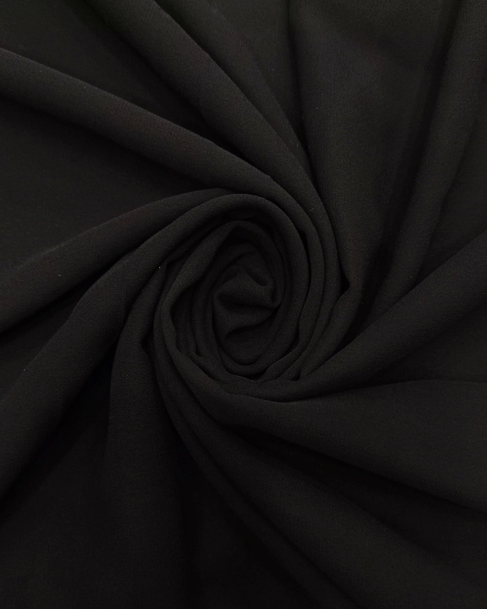 Plain Georgette Black Colour 42 Inches Width