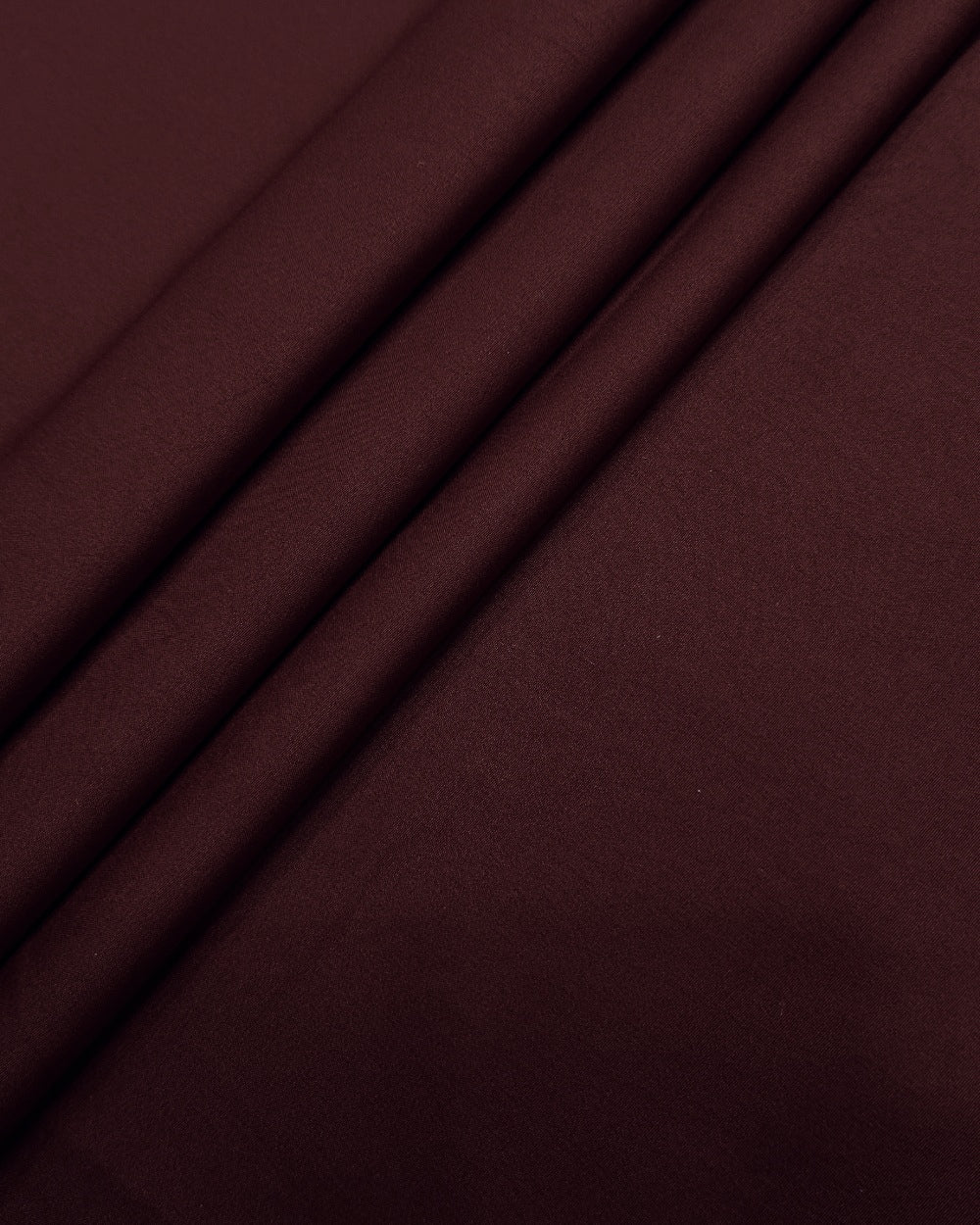 Plain Butter Crepe(American) Dark Maroon Colour 42 Inches Width