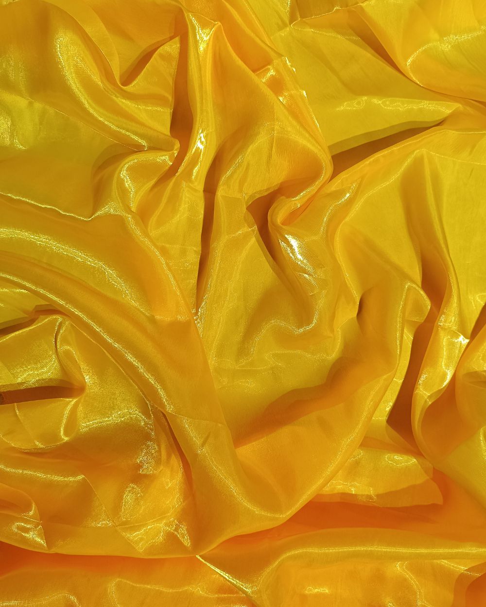 Plain Jimmy Choo Bright Yellow Colour 45 Inches Width