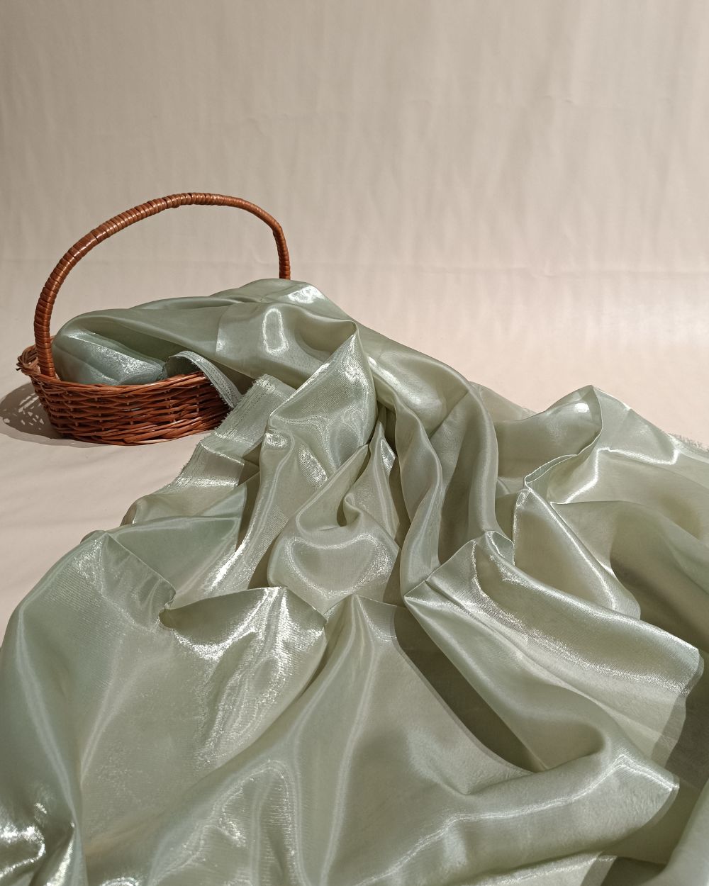 Plain Jimmy Choo Pastel Pista Colour 45 Inches Width