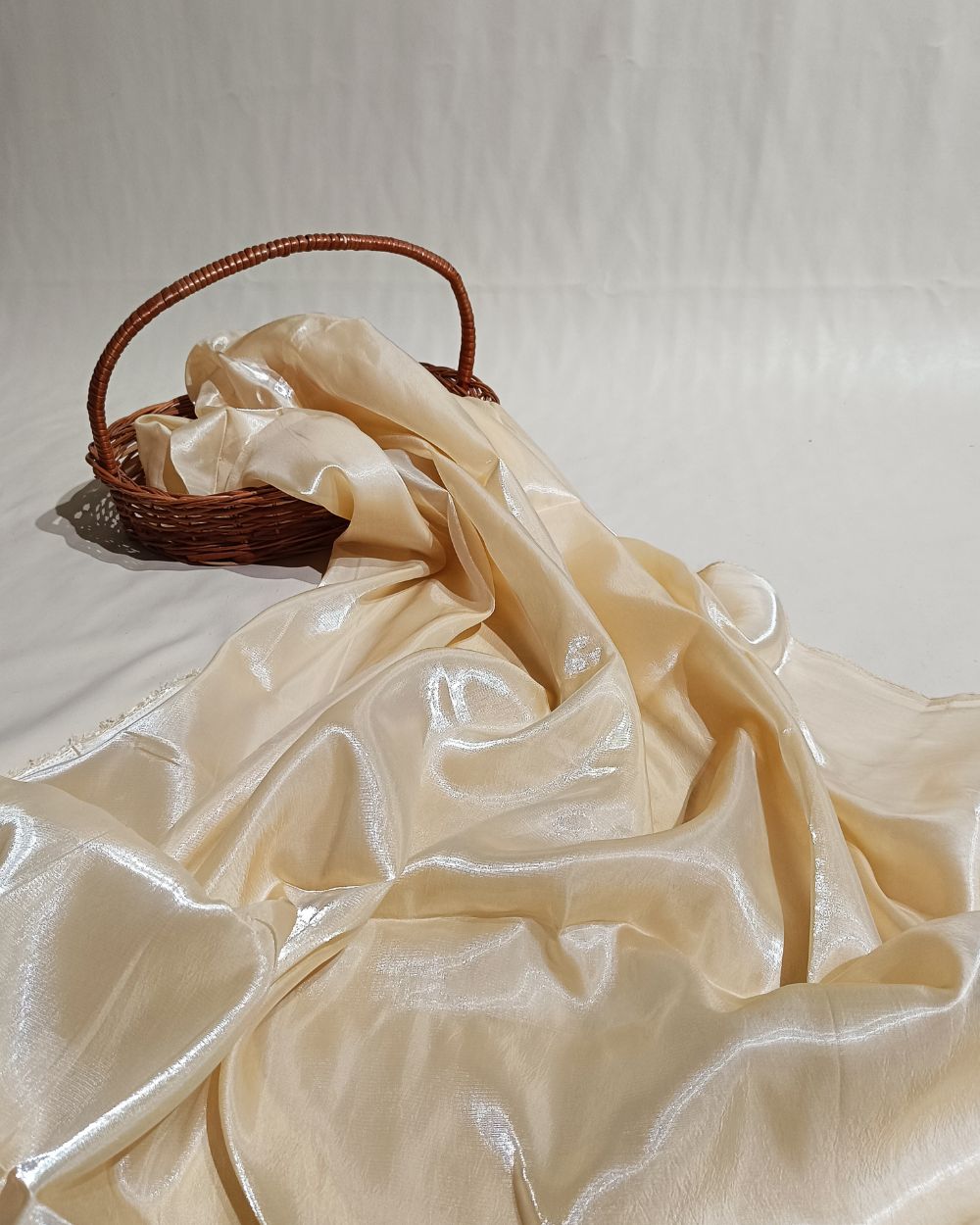 Plain Jimmy Choo Cream Colour 45 Inches Width