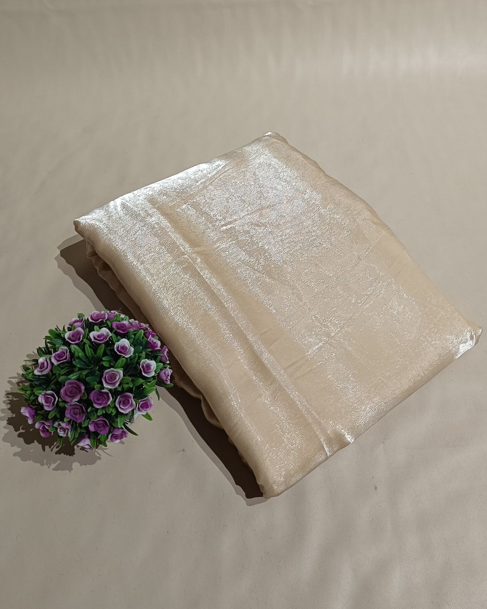 Plain Jimmy Choo Cream Colour 45 Inches Width