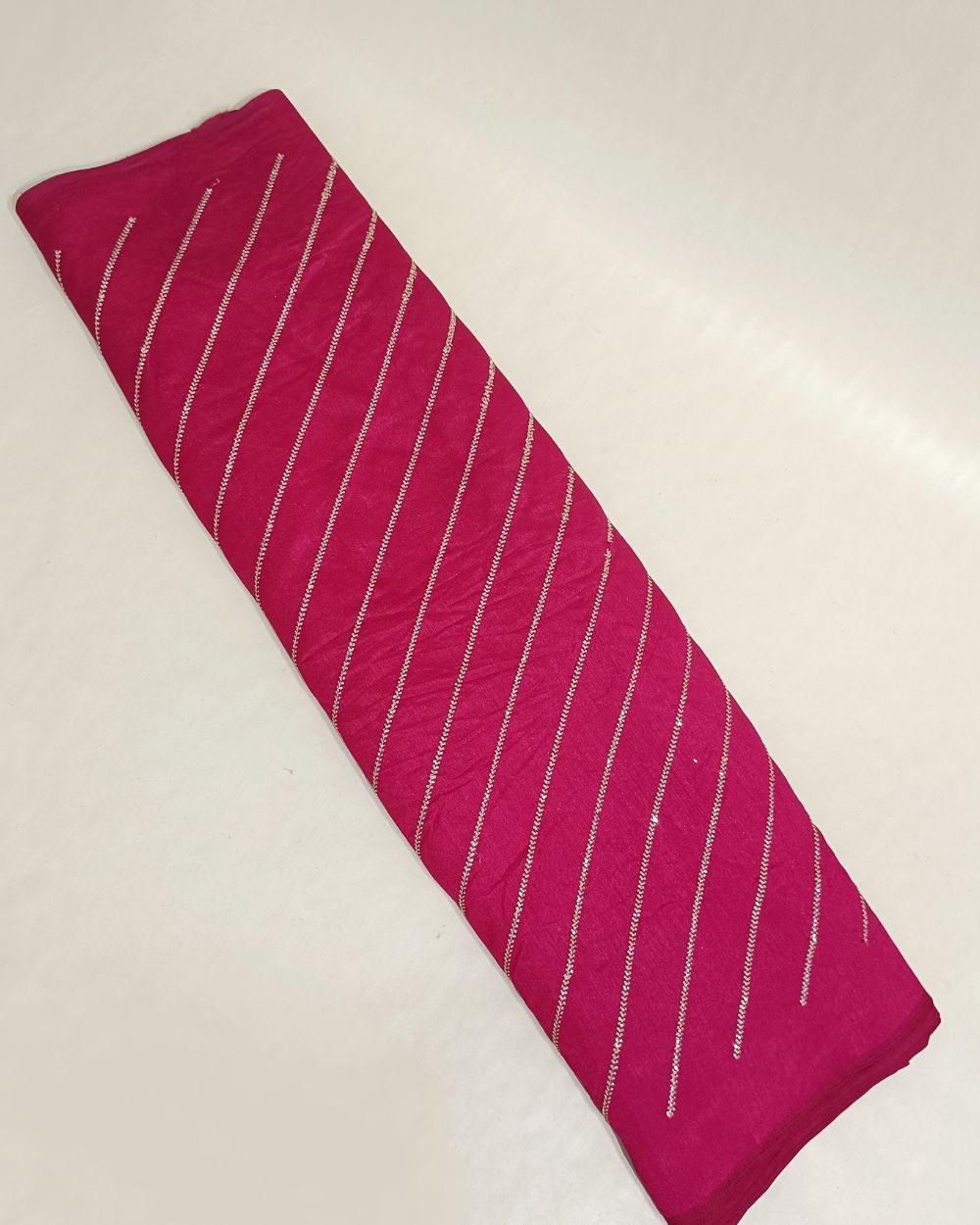 Vichitra Silk Work Pink Colour 44 Inches Width