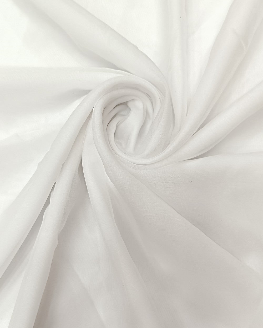 Dyeable Organza White Colour 44 Inches Width