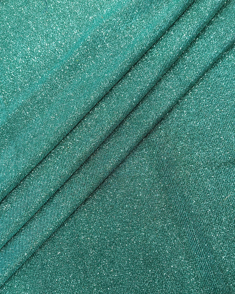 Imported Sparkle Peacock Green(Morpankhi) Colour 55 Inches Width