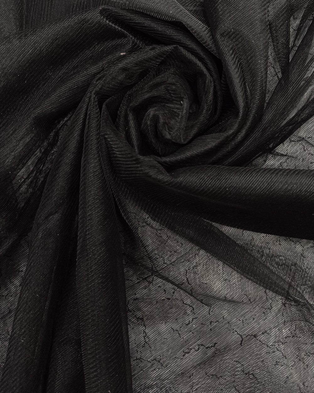 Plain Netmono Black Colour 42 Inches Width