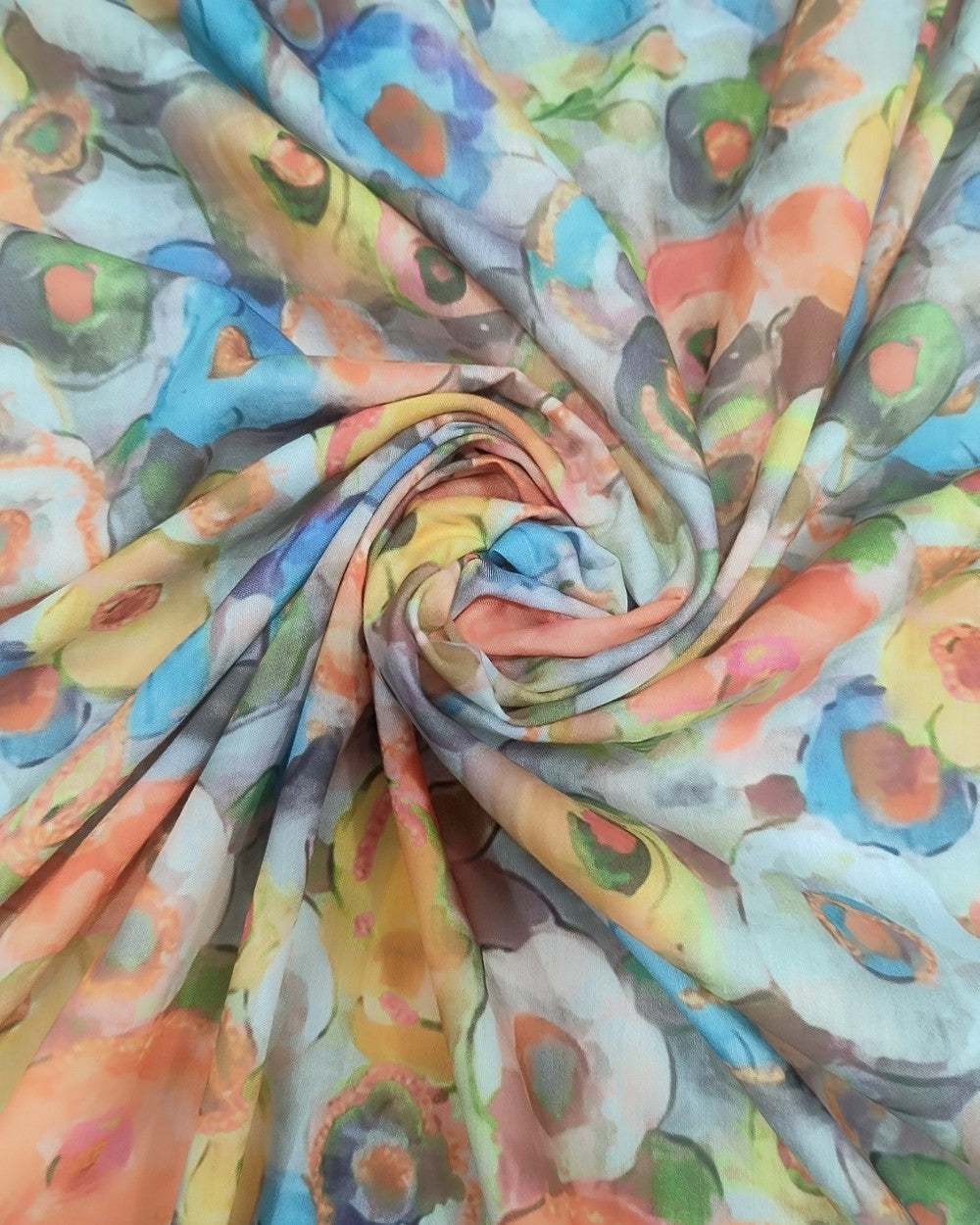 Printed Mix Cotton Multicolor 43 Inches Width