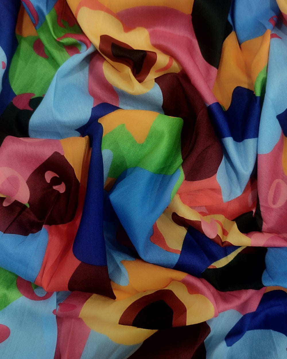 Printed Mix Cotton Multicolor 43 Inches Width